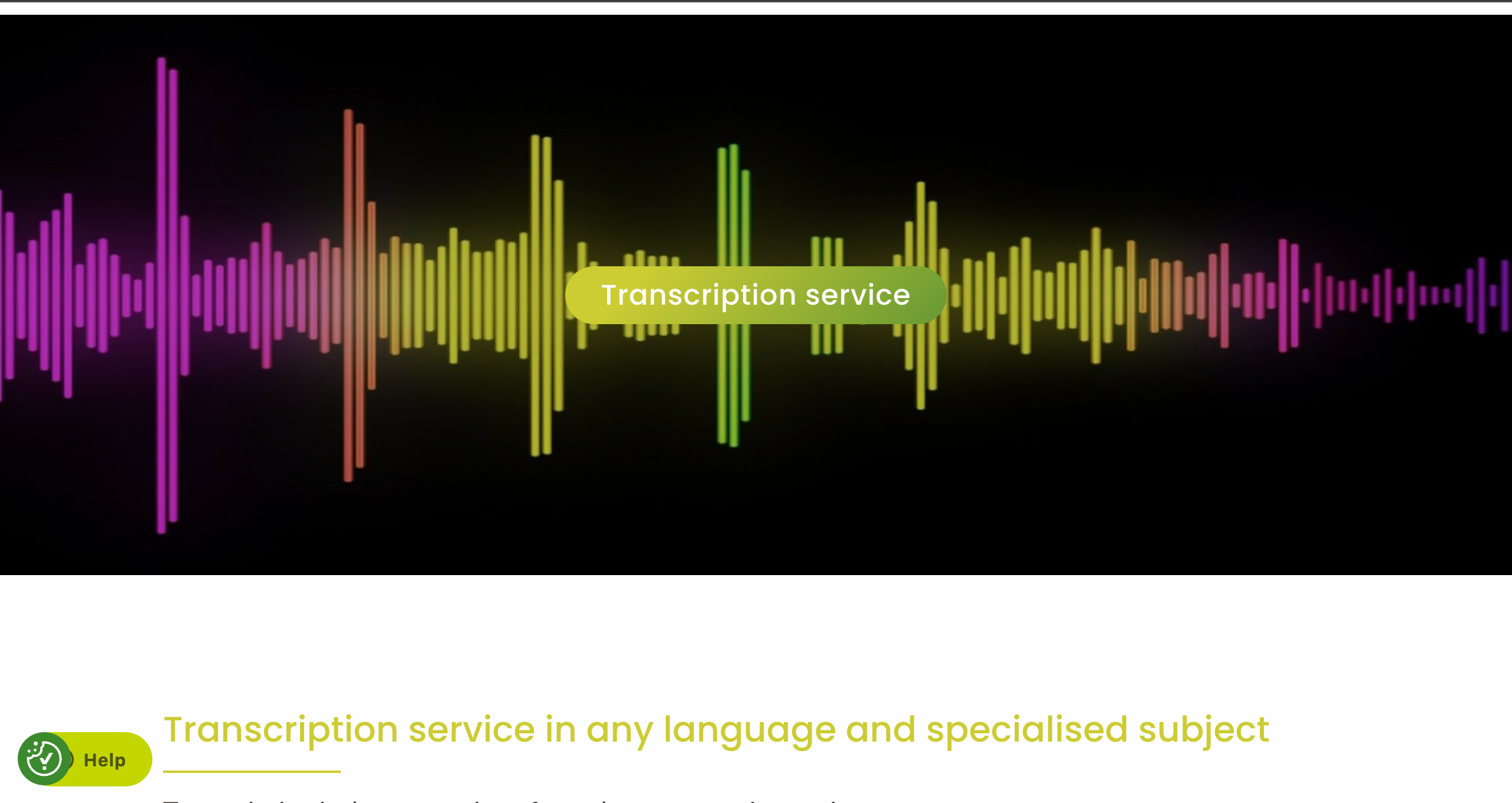 Tick Translations website screenshot