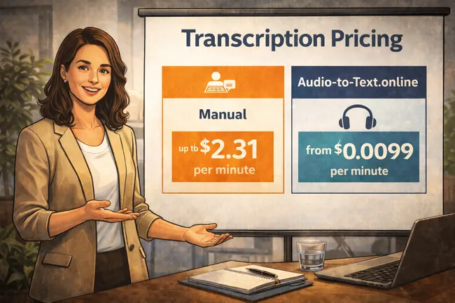 Editorial guide to AI transcription services in 2026